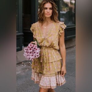 Spell And The Gypsy Collective | Dahlia Ra Ra Floral Dress